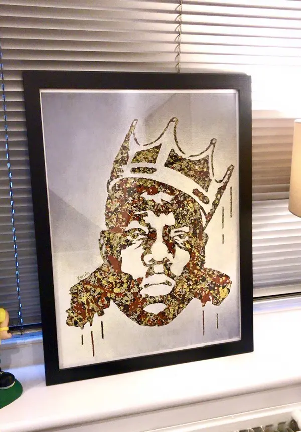 Biggie - Notorious B.I.G. Canvas Print | Painting By Kerwin