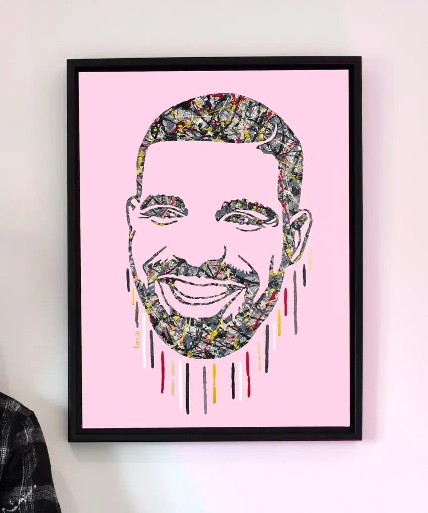 Drake Original Painting | By Kerwin