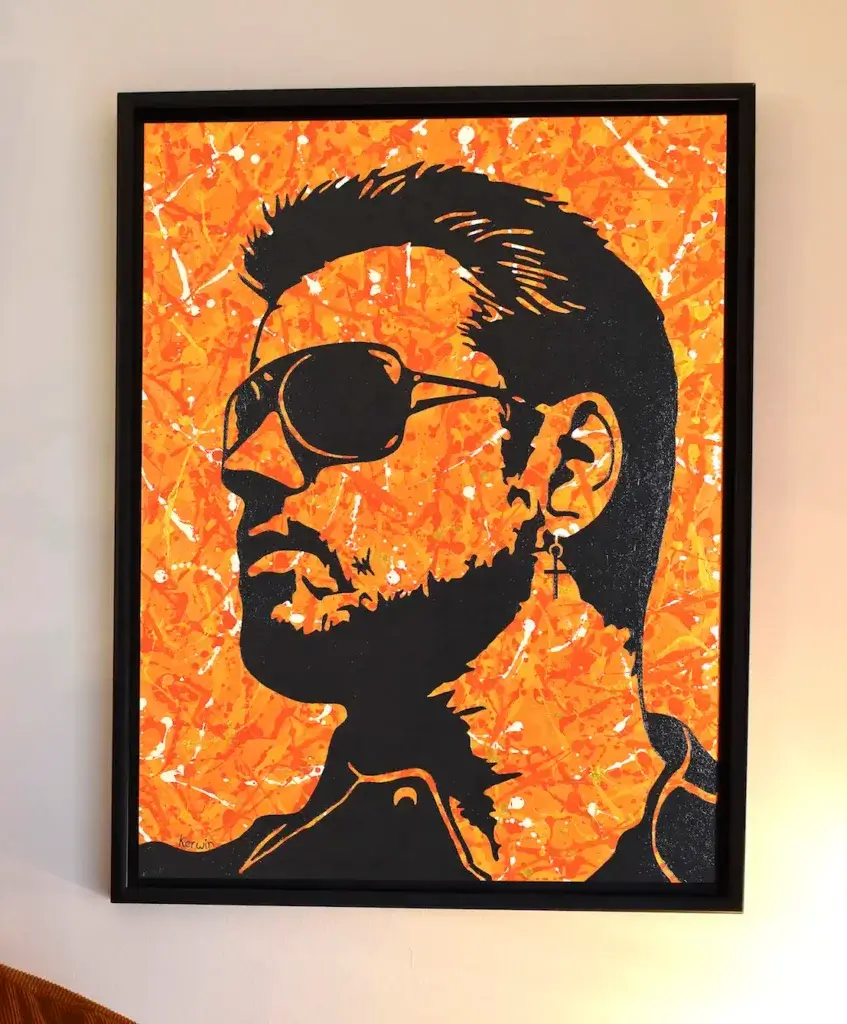 George Michael Original Painting | By Kerwin