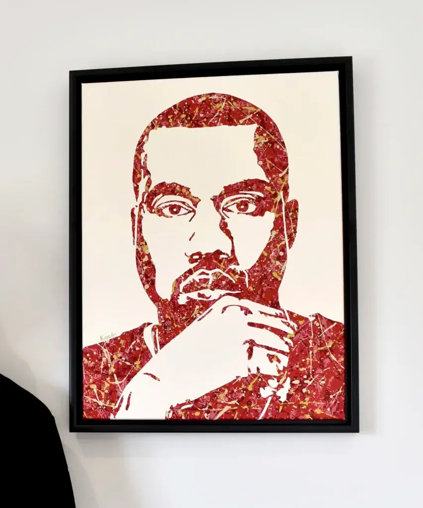 Kanye West Original Painting | By Kerwin