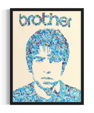 Liam Gallagher Oasis Pop Art Painting Prints | By Kerwin