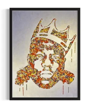 Biggie - The Notorious B.I.G. Painting | By Kerwin