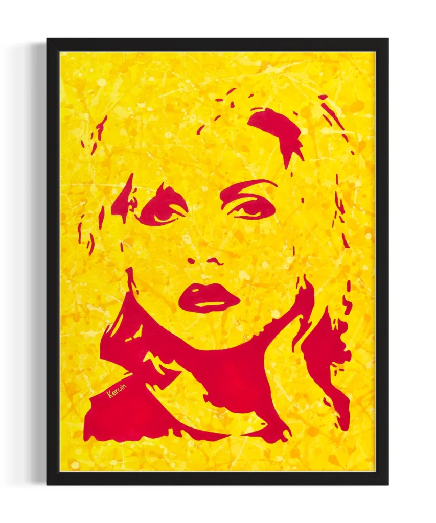 Blondie - Debbie Harry Pop Art Painting | By Kerwin