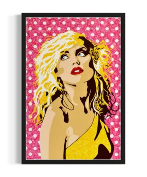 Debbie Harry Pop Art Painting Print | By Kerwin