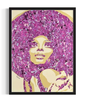 Diana Ross Painting | By Kerwin