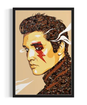 Elvis Presley TCB Pop Art Painting Prints | By Kerwin