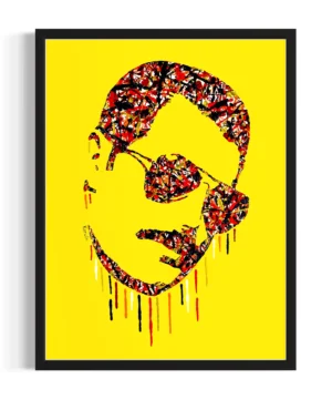 Freddie Mercury Pop Art Painting | By Kerwin