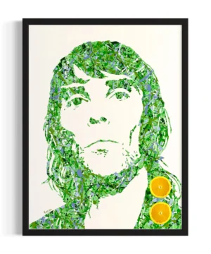 Ian Brown - The Stone Roses Pop Art Prints | By Kerwin