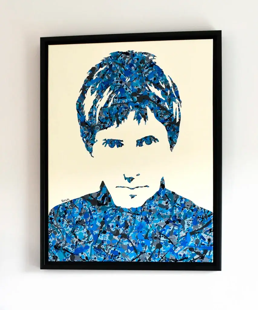 Johnny Marr Original Painting | By Kerwin