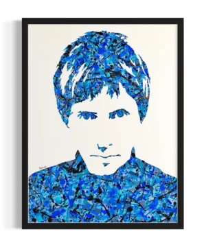 Johnny Marr Painting Prints | By Kerwin