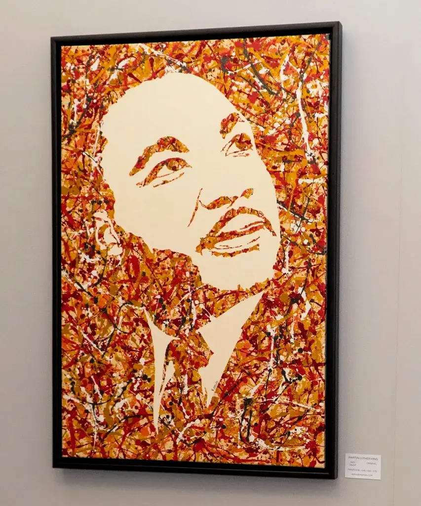 Martin Luther King Original Painting | By Kerwin