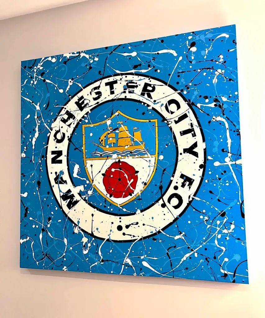 Manchester City F.C. Original Painting | By Kerwin