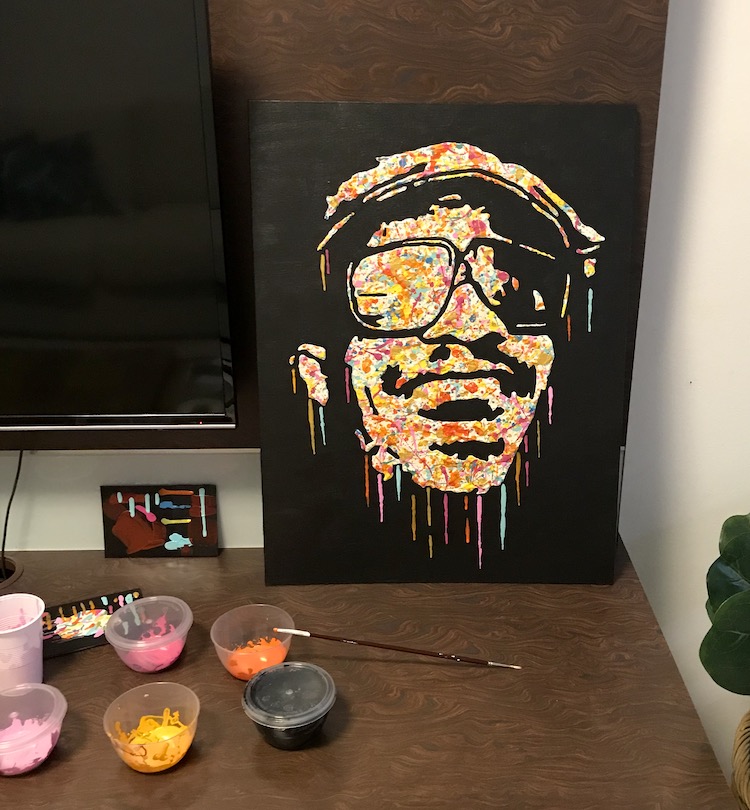Stevie Wonder Painting | By Kerwin