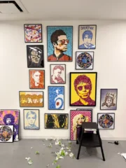 Artober, Tokyo, Japan 2025 | Wall set up