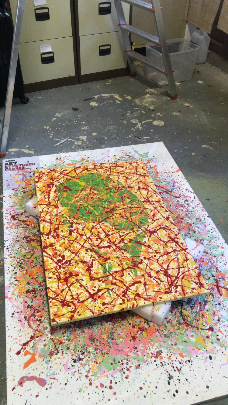 Behind the scenes - painting in 2020