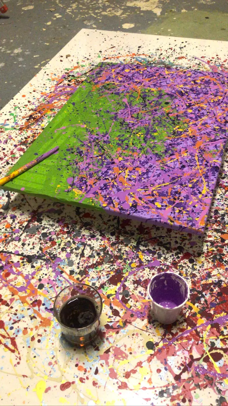 Behind the scenes - painting in 2020