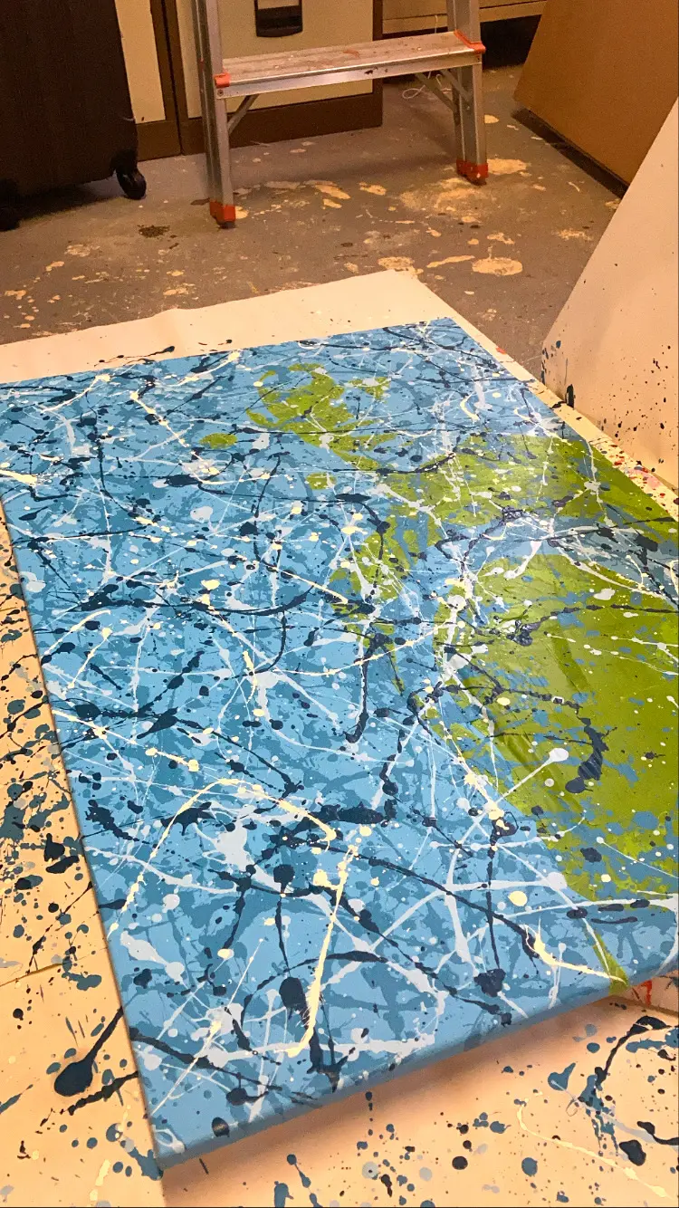 Behind the scenes - painting in 2020
