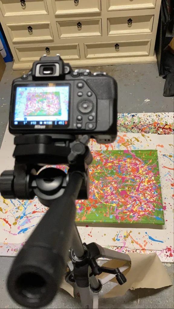 Behind the scenes - painting in 2020