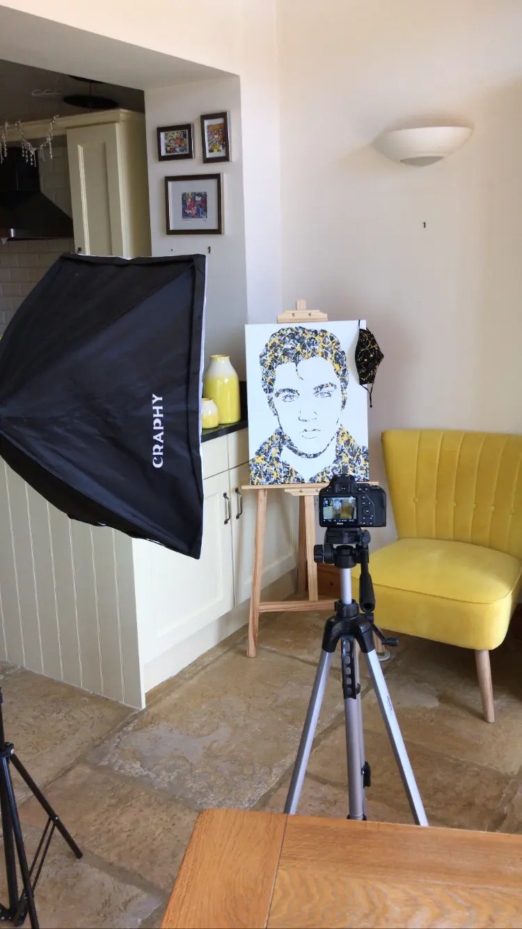 Behind the scenes - painting in 2020