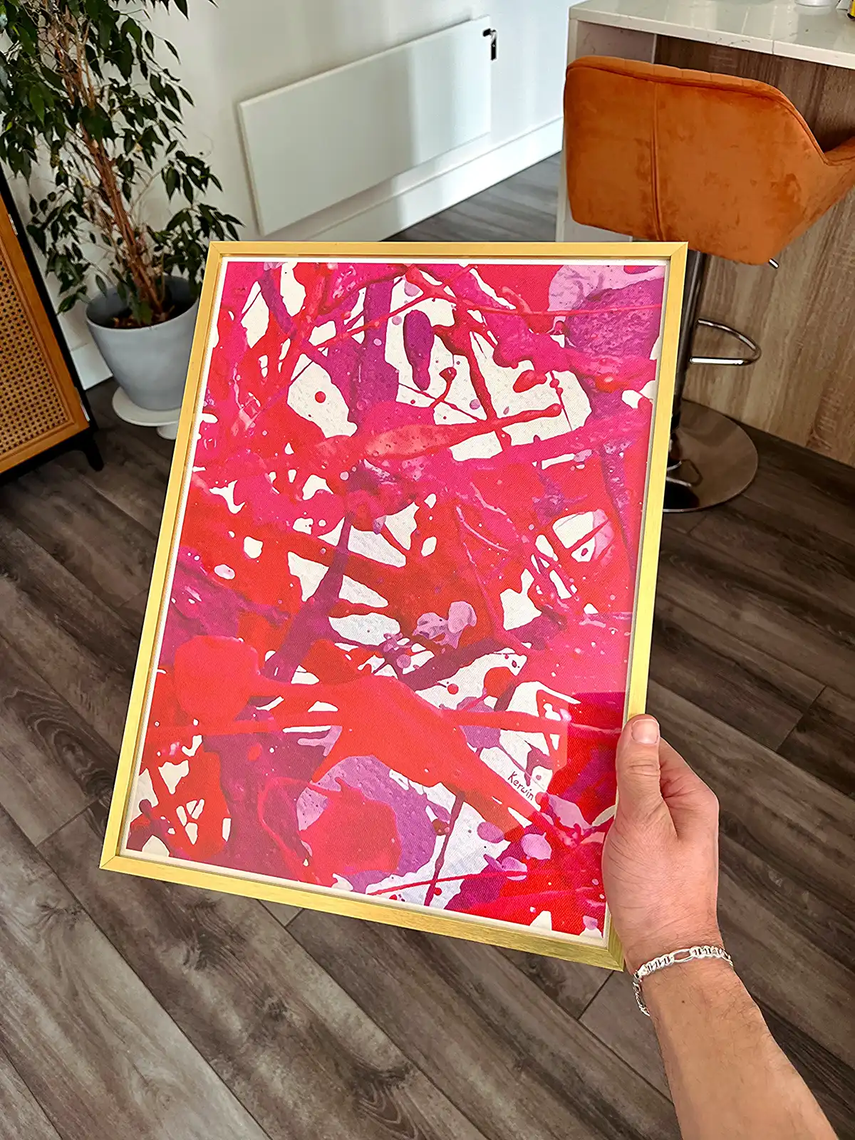 Splash Series Framed Print | By Kerwin