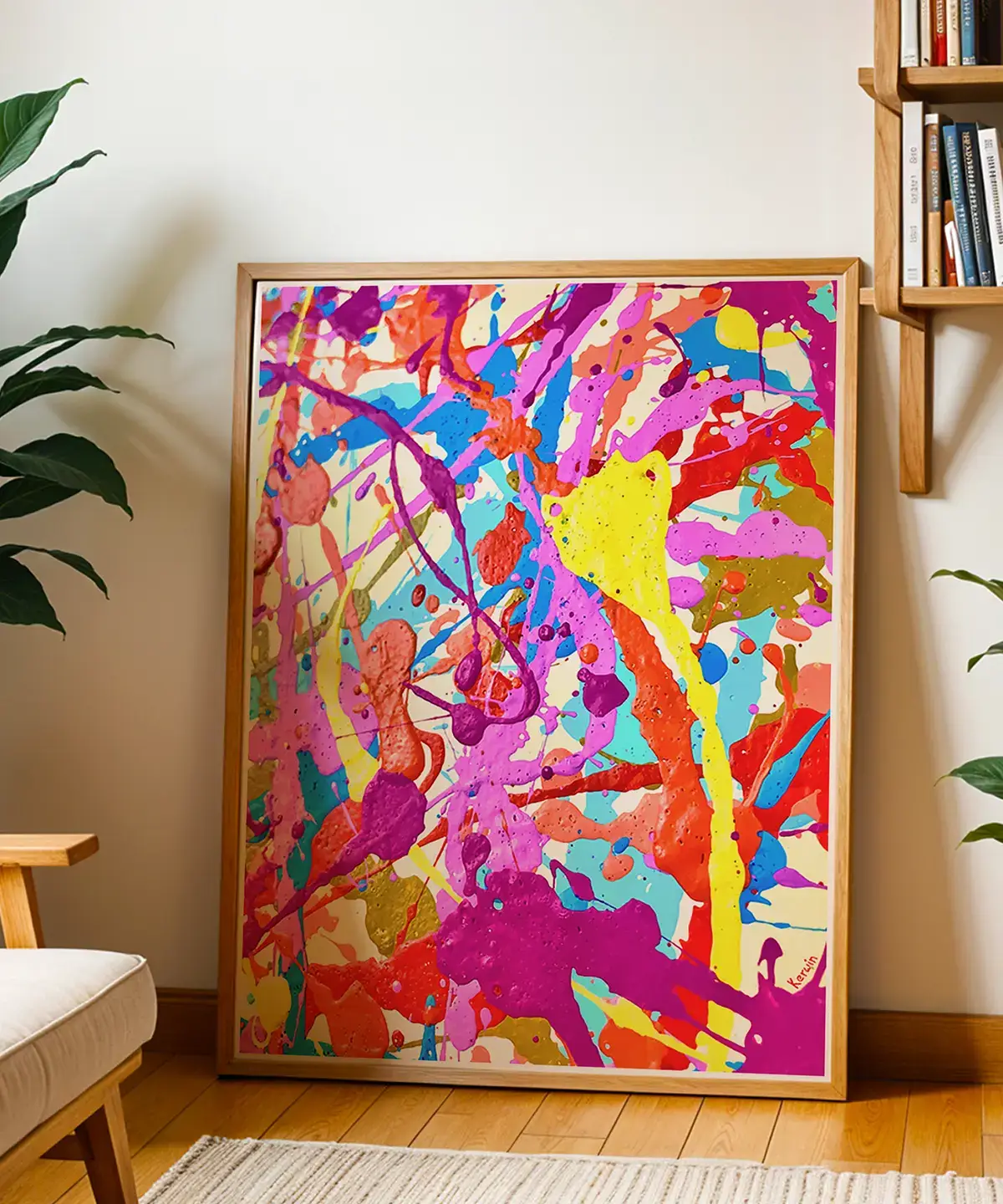 Technicolour Splash Print