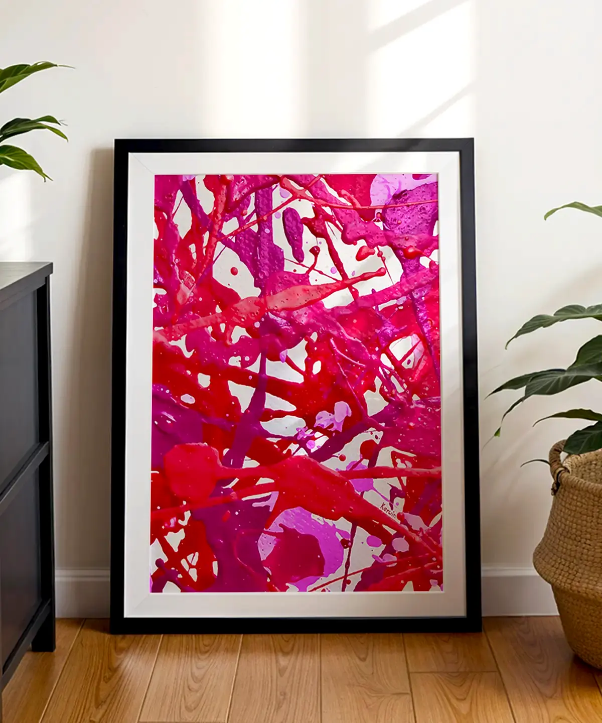 Splash Series Framed Print | By Kerwin